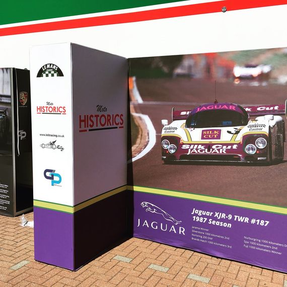 motorsport fabric walling