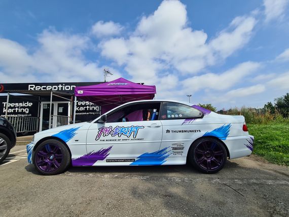 purple racing gazebo