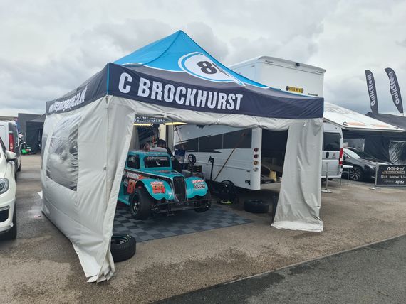 race tent and flooring