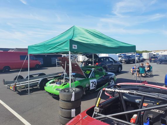 track day tent