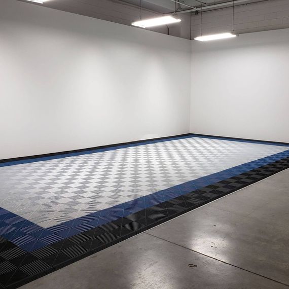 garage pattern flooring