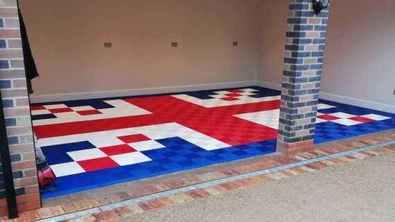 union jack garage flooring