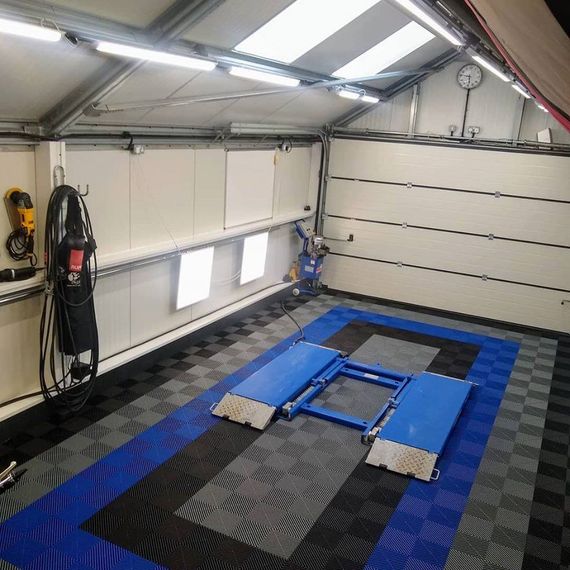 unique garage flooring